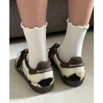 Classy Adidas Samba Notitle Cow Print Brown Shoes For Men (LL597)
