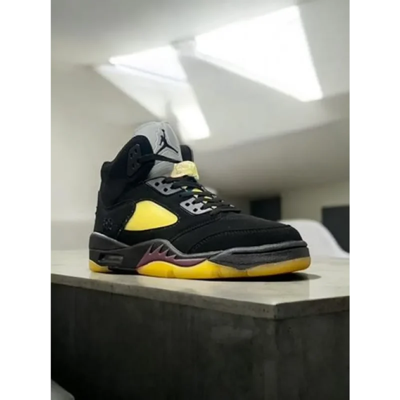 Classy Air Jordan 5 Burgundy Crush X A Ma Maniere Shoes For Men (LL604)