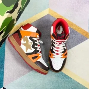 Classy A Bathing Ape Bape Sta 93 Shoes For Men (LL607)