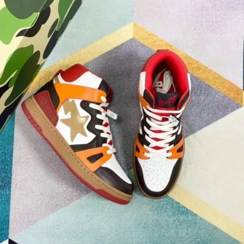 Classy A Bathing Ape Bape Sta 93 Shoes For Men (LL607)