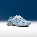 Classy New Balance 9060 Chrome Blue Shoes For Men (LL624)