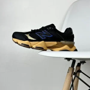 Classy New Balance 9060 Black Royal Gum Shoes For Men (LL626)