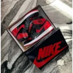 Classy Air Jordan 1 Retro High Patent Bred Shoes For Men (LL524)