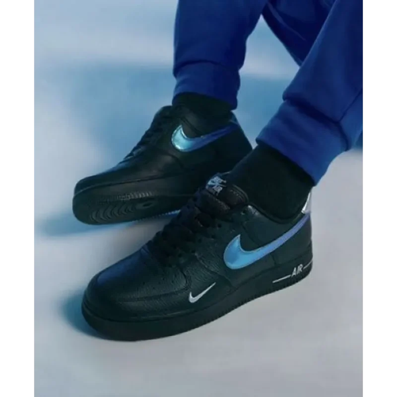 Classy Nike Air Force 1 Blue Lightning Shoes For Men (LL563)