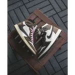 Classy Air Jordan Retro 1 Travis Scott High Shoes For Men (LL570)