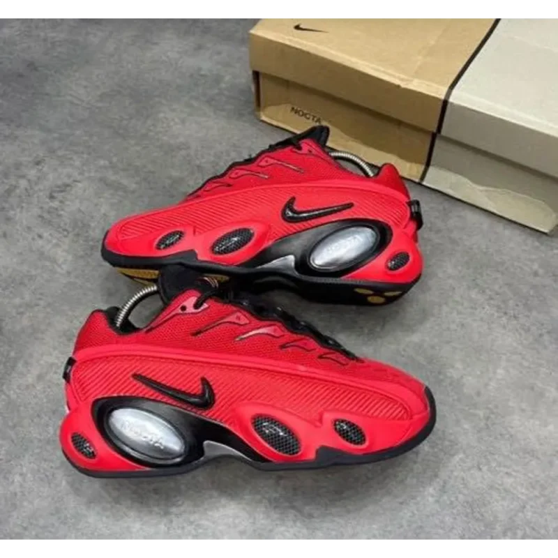 Classy Nike Nocta Glide Bright Crimson Red Shoes For Men (LL571)