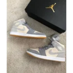 Classy Air Jordan Retro 1 Mid Coconut Milk Shoes For Men (LL572)