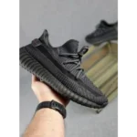 Classy Adidas Yeezy Boost 350 V2 Black Shoes For Men (LL581)