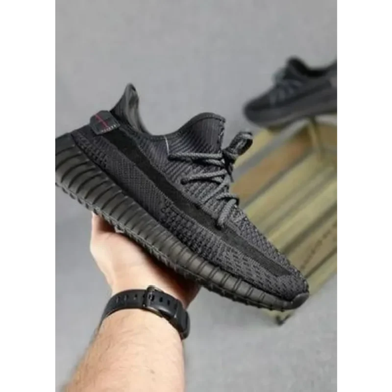 Classy Adidas Yeezy Boost 350 V2 Black Shoes For Men (LL581)