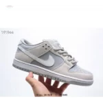 Classy Nike Sb Dunk Low Summit White Wolf Grey Shoes For Men (LL584)