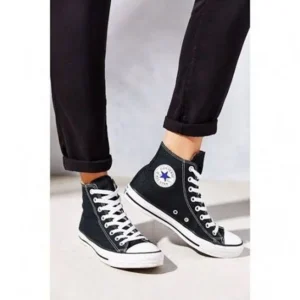 Premium Converse All Star Black Short Shoes For Men (LL507)