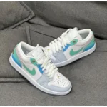 Premium Air Jordan Retro 1 Low Se Emerald Rise Shoes For Men (LL503)