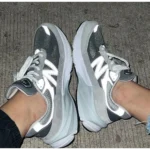 Premium New Balance 990 V6 Classic Grey Reflective Shoes For Men (LL502)