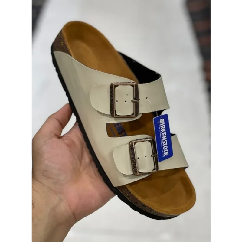 Stylish Birkenstock Arizona Ivory For Men (HOF942)