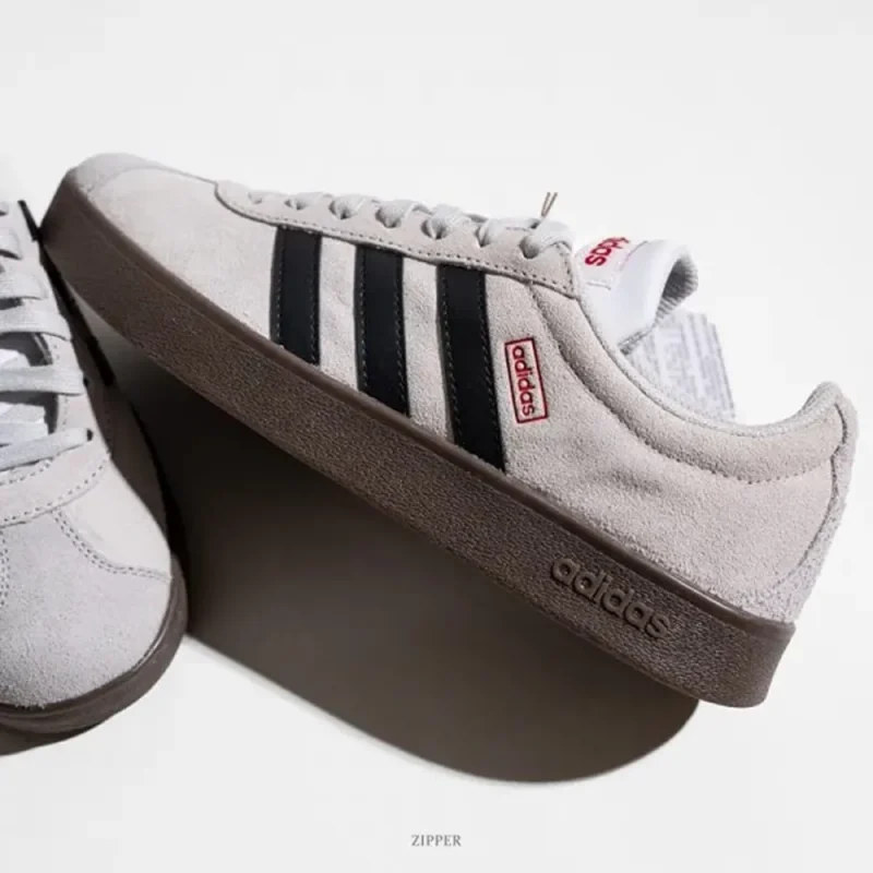 Classy Adidas Court 3.0 Vl Cream Shoes For Men (SHH07785)