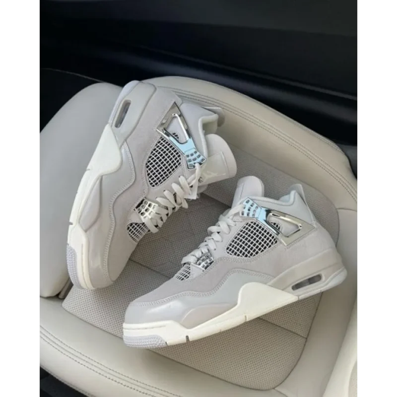 Classy Nike Air Jordan Retro 4 Frozen Shoes For Men (SW6354)