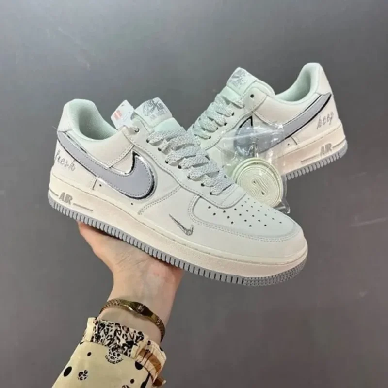Trendy Nike Air Force 1 Low 07 Keep Fresh Beige Shoes For Men (BH1063)