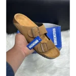 Trendy Birkenstock Arizona Tan Suede For Men (BH1002)