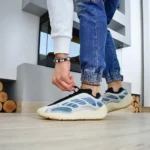 Trendy Adidas Yeezy V3 Kyanite Sky Blue Shoes For Men (SW6750)