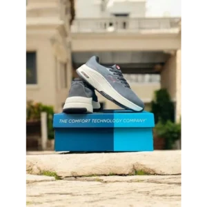 Trendy Skechers Max Road Hyper Burst Grey Shoes For Men (CSO4460)