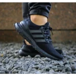 Premium Adidas Ultra Boost 3.0 Triple Black Shoes For Men (QT304)