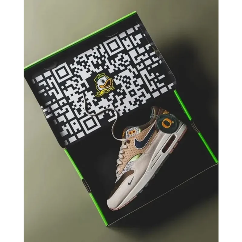 Premium Nike Air Max 1 University Of Oregon Shoes For Men (QT268)