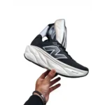 Trendy New Balance Fresh Foam X More V5 Black White Shoes For Men (SHUB514)