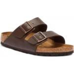 Stylish Birkenstock Arizona Brown Leather For Men (HOF944)