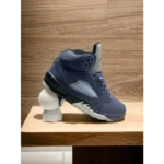 Imported Air Jordan 5 Georgetown Shoes For Men (SOS2841)