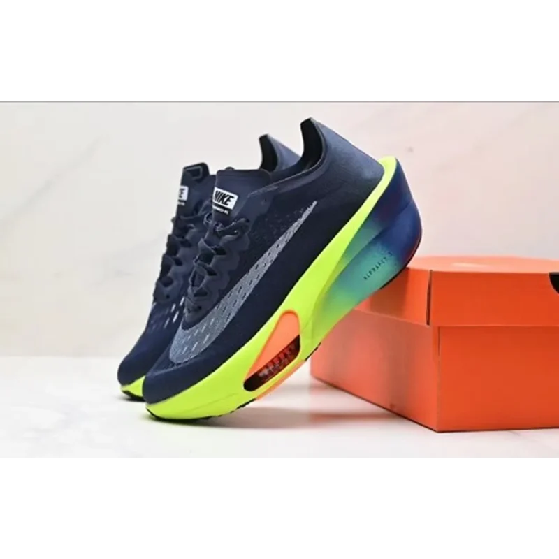 Premium Nike Air Zoom Alphafly Next 3 Navy Volt Shoes For Men (QT305)
