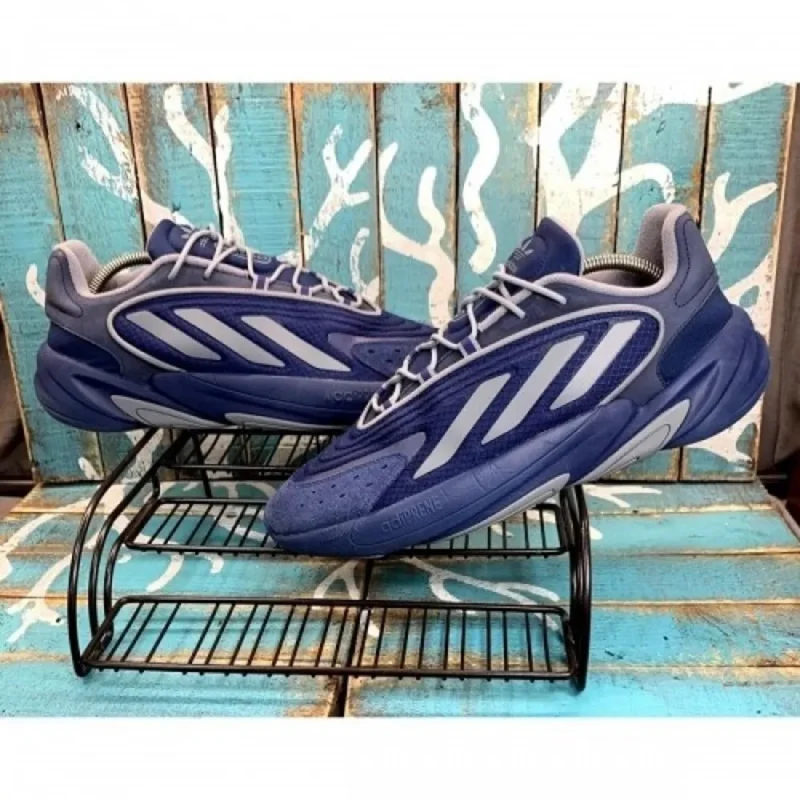 Trendy Adidas Ozelia Navy Blue Grey Shoes For Men (CSO4578)