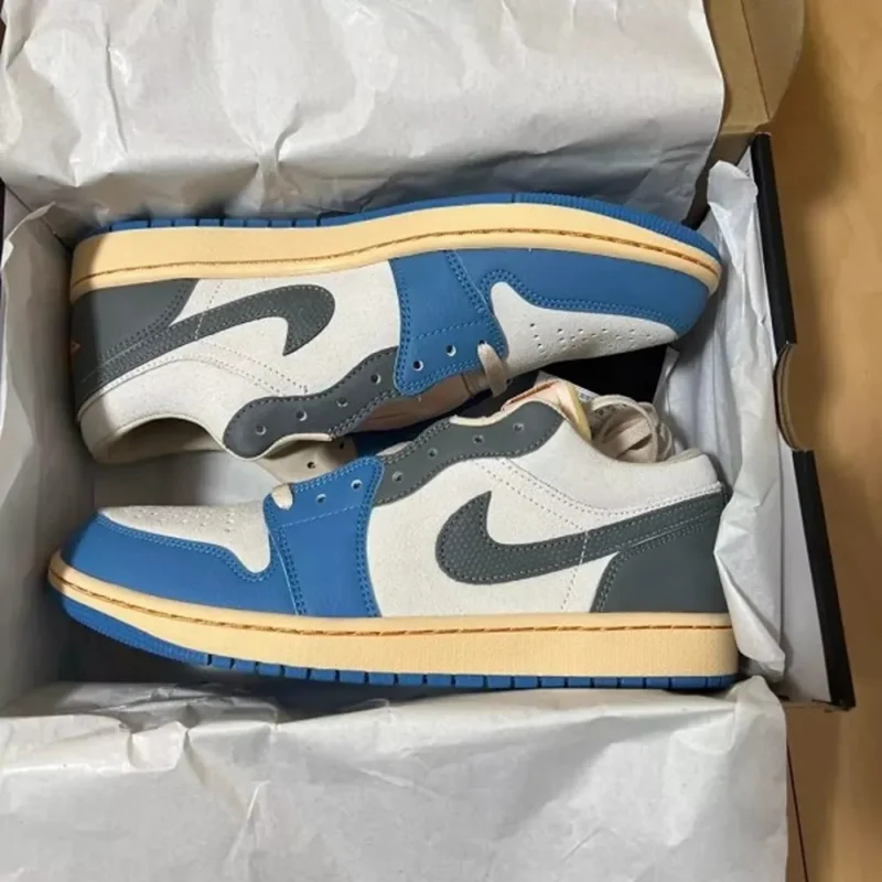 Stylish Nike Jordan 1 Low Vintage Shoes For Men (SW5833)