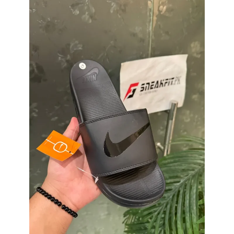 Trendy Nike Rebellion Slide Black For Men (BH1034)