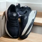 Classy Skechers Max Road Hyper Burst Black White Shoes For Men (CSO4220)