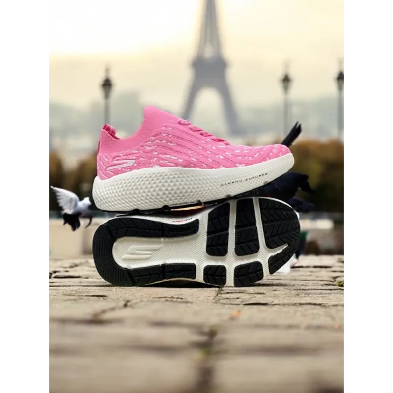 Premium Skechers Hyper Burst Ice Pink Shoes For Men (GF1284)