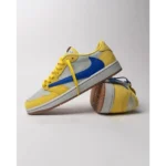 Stylish Travis Scott X Air Jordan 1 Low Canary Shoes For Men (SW5761)