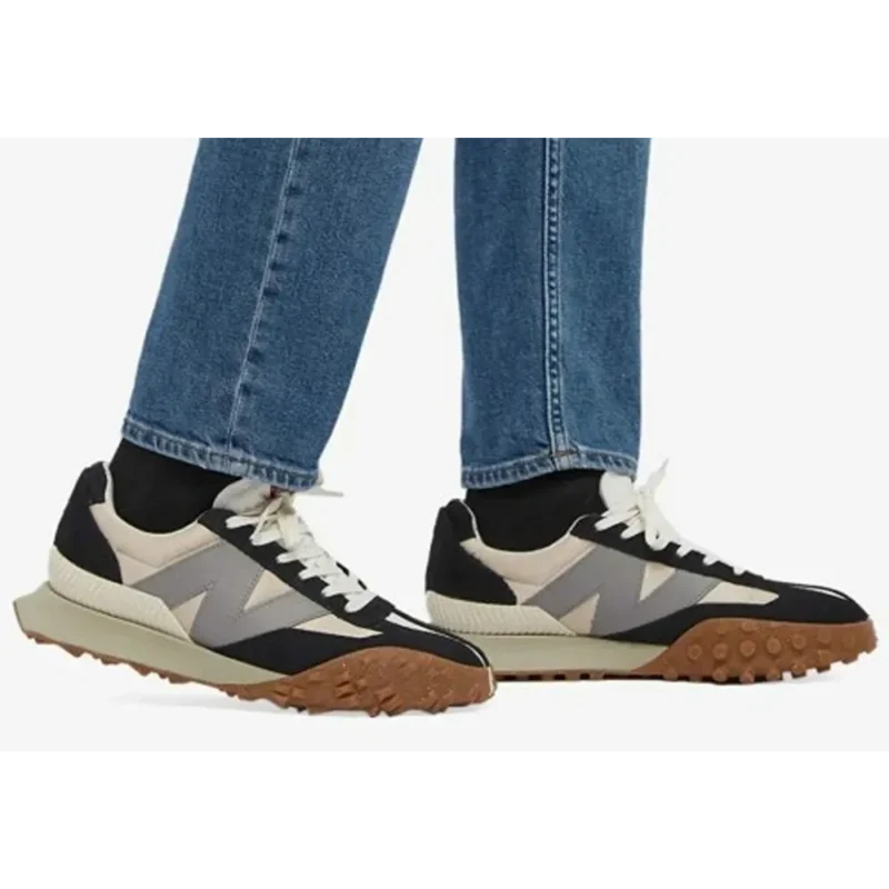 Premium New Balance Xc 72 Beige Black Shoes For Men (QT272)