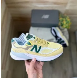 Trendy New Balance 990V6 Lemonade Shoes For Men (SHUB630)
