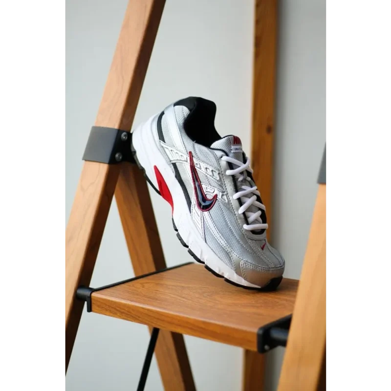 Trendy Nike Initiator Low Metallic Silver Shoes For Men (SW6826)