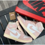 Premium Nike Air Jordan 1 High Washed Pink Shoes For Men (QT273)