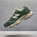 Premium New Balance 9060 Green Shoes For Men (QT308)