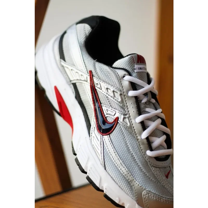 Trendy Nike Initiator Low Metallic Silver Shoes For Men (SW6826)