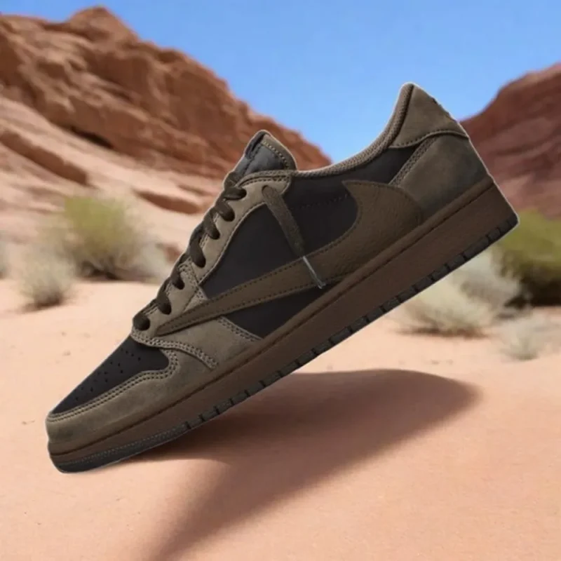 Trendy Nike Air Jordan 1 Low Travis Scott Velvet Shoes For Men (SW6616)