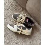 Imported Nike Air Jordan 1 Low Travis Scott Reverse Mocha Shoes For Men (SW5930)