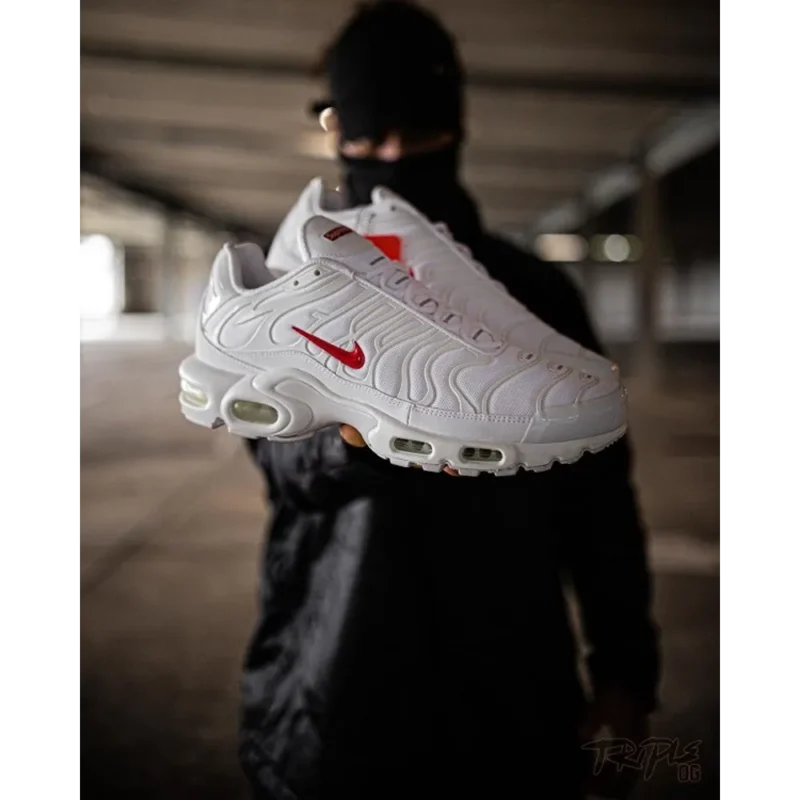 Trendy Nike Air Max Plus Tn White Supreme Shoes For Men (SW6757)