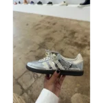 Premium Adidas Samba X Wales Bonner Silver Shoes For Men (QT310)