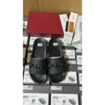 Imported Bally Sandal All Black For Men (SOS2849)