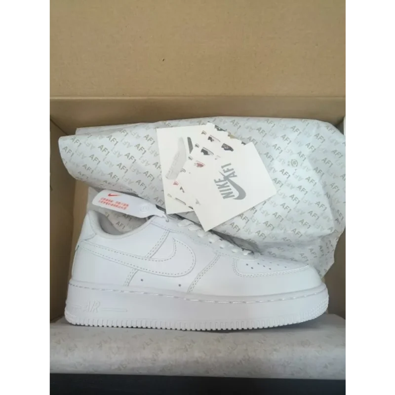 p-9-11-02-14-603875.webp Classy Nike Air Force 1 White Pure Leather Shoes For Men (CSO4192)