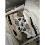 Classy Nike Jordan Retro 4 Military Black Shoes For Men (SHH07764)