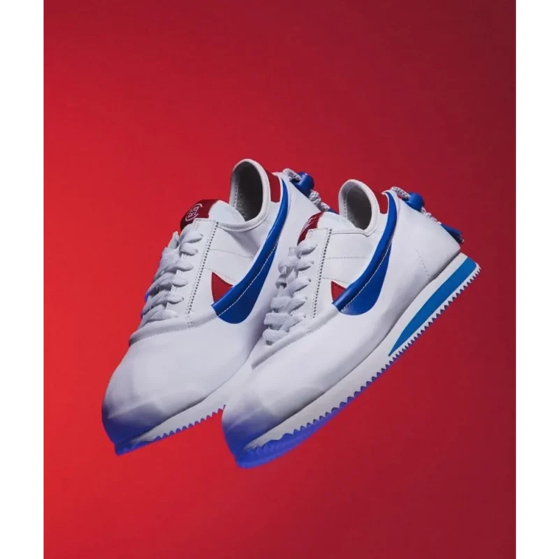 Premium Nike Cortez Clotez White Game Shoes For Men (SW6527)